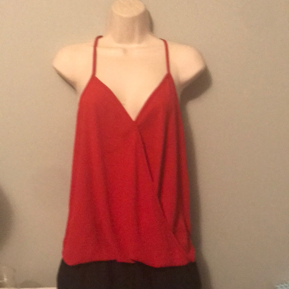 Simple Red Tank - Perfect Layering Piece